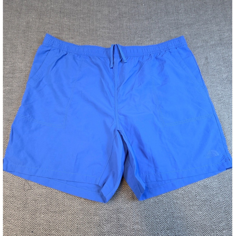 The North Face Adventure Shorts Mens XXL Super Sonic Blue Relaxed NF0A3T2ULV6